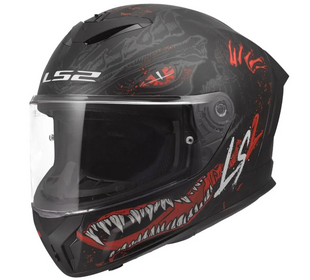 Мотошолом LS2 FF820 Rapid 3 Kaiju Black Red White S