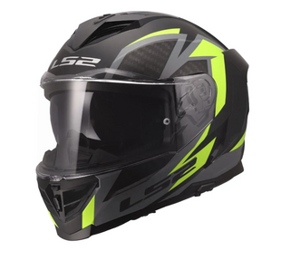 Мотошолом LS2 FF818 Storm 3 Dynamo Black Hi-Viz Yellow M