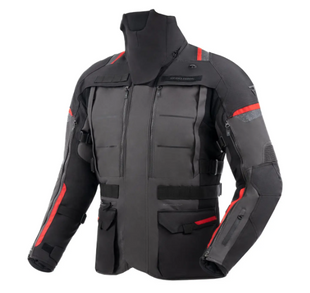 Мотокуртка REBELHORN текстиль CUBBY V black/anthracite/red XL