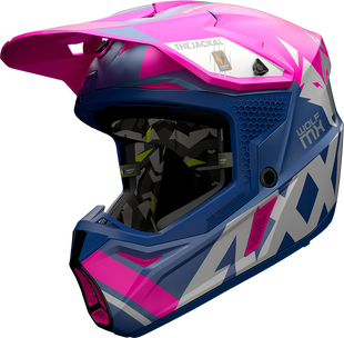 Мотошолом AXXIS WOLF Jackal C18 Matt Pink XS