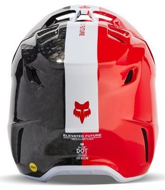 Мотошолом FOX V3 RS OPTICAL HELMET Flo Red, M