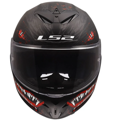 Мотошолом LS2 FF820 Rapid 3 Kaiju Black Red White S