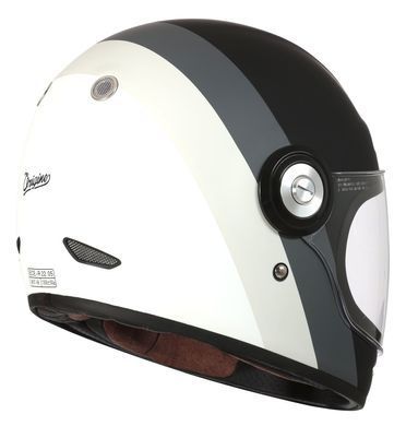Мотошолом Origine Vega Primitive Grey White Black Matt