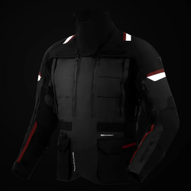 Мотокуртка REBELHORN текстиль CUBBY V black/anthracite/red XL