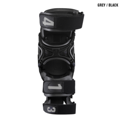 Мотонаколенники брейсы Mobius X8 Storm Grey Black XL