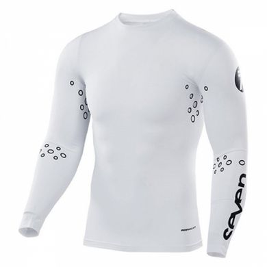 Мотоджерсі компресійна Seven ZERO LASER CUT WHITE XL