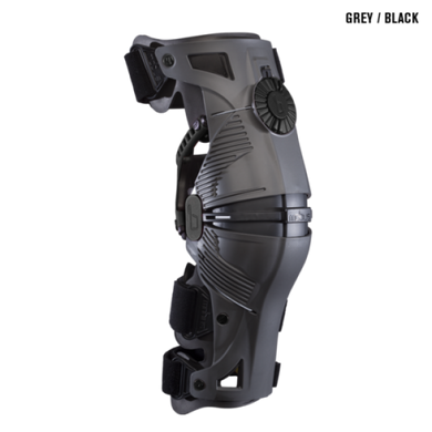 Мотонаколенники брейсы Mobius X8 Storm Grey Black XL