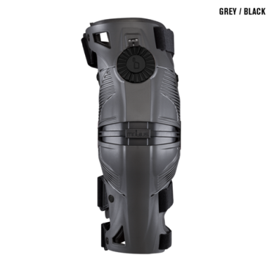 Мотонаколенники брейсы Mobius X8 Storm Grey Black XL
