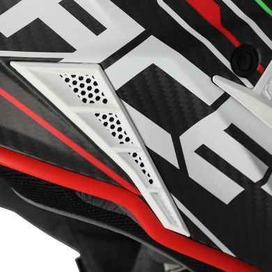 Мотошолом ACERBIS STEEL CARBON 2206 black red L