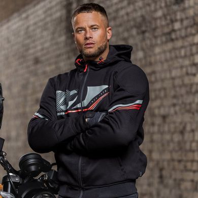 Мото кофта Oxford Super Hoodie 2.0 MS Sports Black