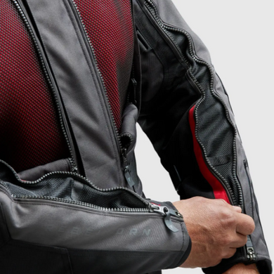 Мотокуртка REBELHORN текстиль CUBBY V black/anthracite/red XL