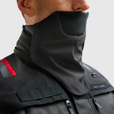 Мотокуртка REBELHORN текстиль CUBBY V black/anthracite/red XL