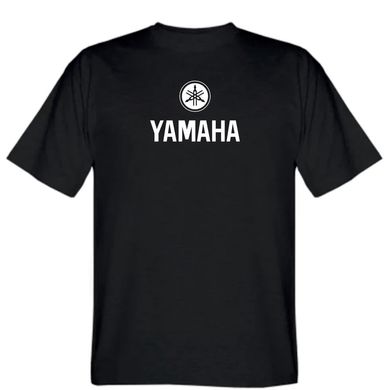 Мотофутболка Yamaha 2 Black White XXL