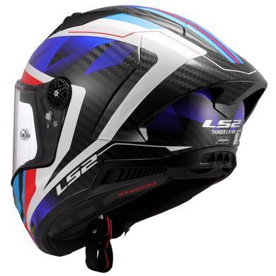 Мотошолом LS2 FF805 Thunder GP Aero Raute Blue Red L