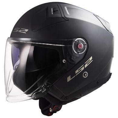 Мотошлем LS2 OF603 Infinity 2 Solid Matt Black XXL