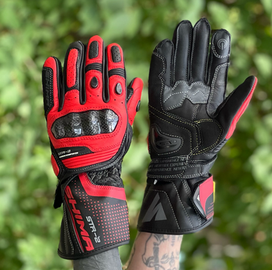 Мотоперчатки Shima STR-2 Black-Red L