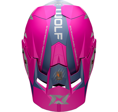 Мотошлем AXXIS WOLF Jackal C18 Matt Pink L