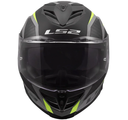 Мотошолом LS2 FF818 Storm 3 Dynamo Black Hi-Viz Yellow M