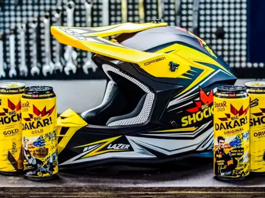 Мотошлем LAZER OR3 BIG Shock Energy XL