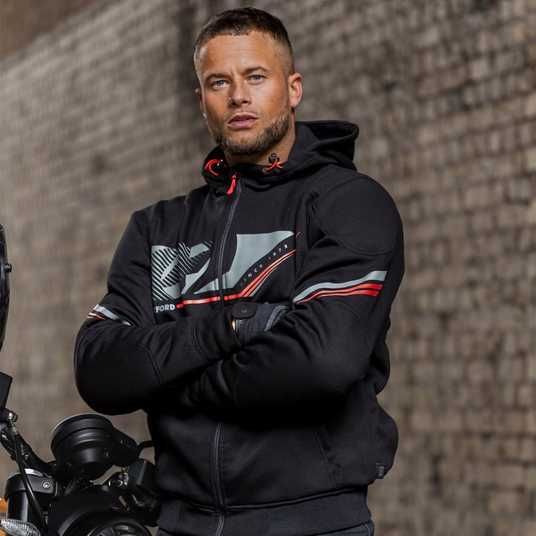 Мото кофта Oxford Super Hoodie 2.0 MS Sports Black купити в Києві