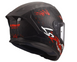 Мотошолом LS2 FF820 Rapid 3 Kaiju Black Red White S