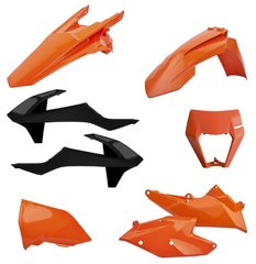 Пластик Polisport ENDURO kit - KTM (17-) Orange/Black KTM