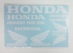 Наклейка лист Honda під оригінал біла
