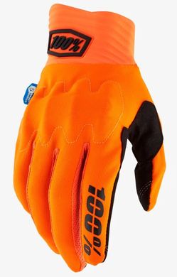 Мотоперчатки Ride 100% COGNITO Glove Smart Shock Fluo Orange L