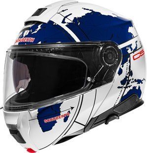Мотошолом SCHUBERTH C5 ECE globe blue XL