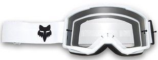 Маска кросова FOX MAIN Goggle - CORE White Clear Lens