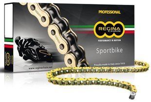 Ланцюг Regina ZRP Chain - 525 Gold, 525-120L / Seal Ring