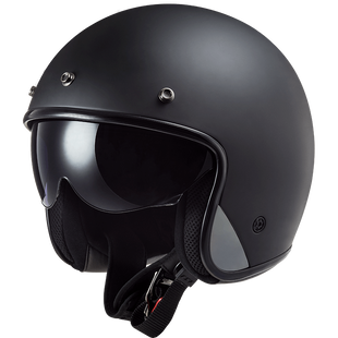 Мотошлем LS2 OF601 Bob Solid Matt Black