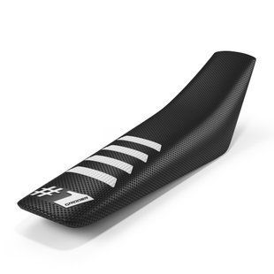 Чохол для мотосидіння Onegripper - RIBBED Black/White