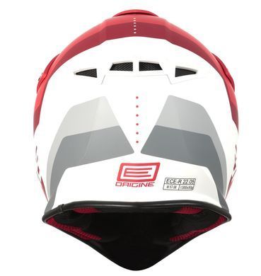Мотошолом Origine Hero MX Red White Matt L
