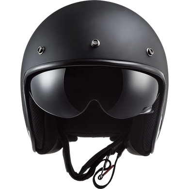 Мотошлем LS2 OF601 Bob Solid Matt Black