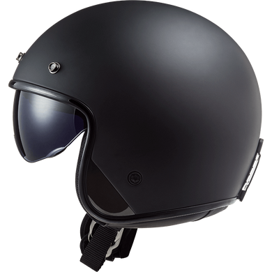 Мотошлем LS2 OF601 Bob Solid Matt Black