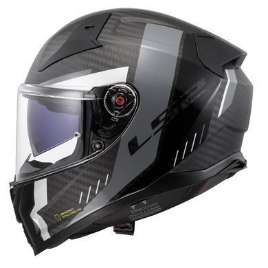 Мотошолом LS2 FF811 Vector 2 C Grid Matt Black Grey