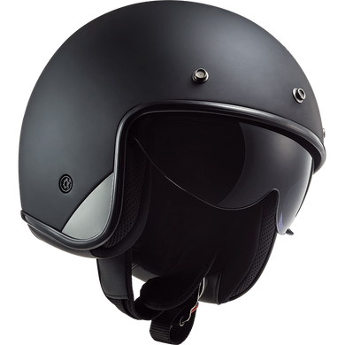 Мотошлем LS2 OF601 Bob Solid Matt Black