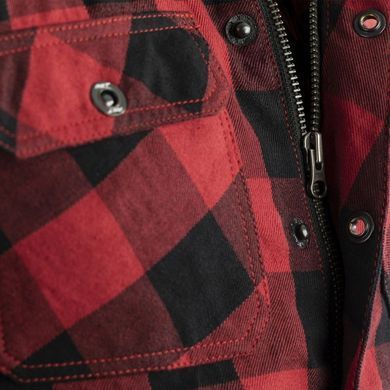 Мото сорочка RST Lumberjack Reinforced CE Aramid Fibre Jacket - Red L
