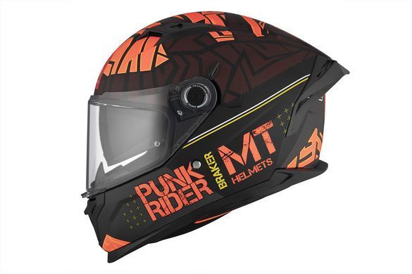 Мотошлем MT BRAKER SV PUNK RIDER B5 Matt Red XS