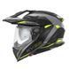 Мотошолом Kappa KV33F Wizard Matt Grey Black Yellow M