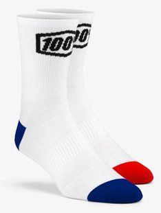 Шкарпетки Ride 100% TERRAIN Socks White, S/M