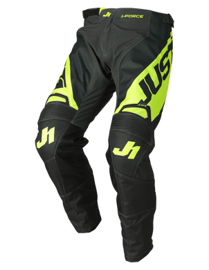 Мотоштани Just1 J-Force Vertigo Pants Grey - Yellow Fluo M