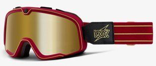 Маска кросова 100% BARSTOW Goggle Cartier - True Gold Lens, Mirror Lens