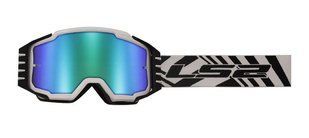 LS2 Charger Pro Goggle White with Iridium Visor