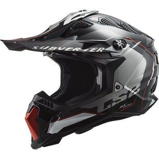 Мотошолом LS2 MX700 Subverter EVO Arched Silver Titanium L