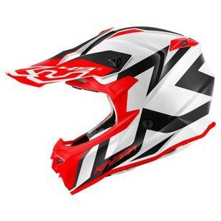 Мотошолом Kappa KV49R Evo Great Gloss white red black M