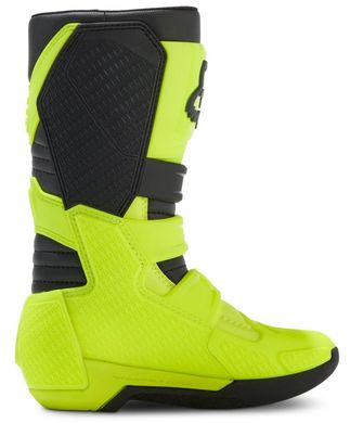 Мотоботы FOX Comp Youth Boot Flo Yellow 4