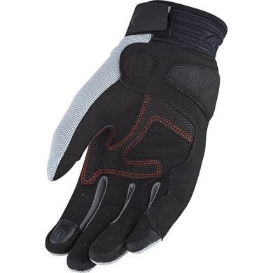 Женские мотоперчатки LS2 All Terrain Lady Gloves Black Grey Red