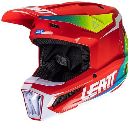 Мотошолом LEATT Moto 2.5 Helmet Red, S